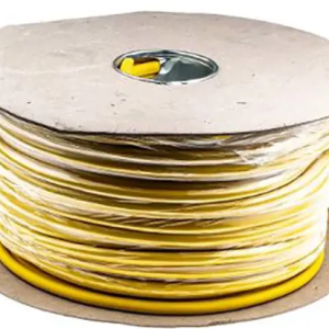 3 Core Power Cable, 1.5 mm², 100m, Yellow PVC Sheath, Arctic Grade, 300/500 V