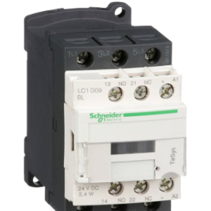 TeSys D contactor - 3P(3 NO) - AC-3 - <= 440 V 9 A - 24 V DC coil
